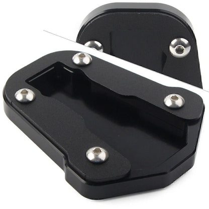 Black Side Kickstand Pad for Honda CRF300L CRF300 Rally (2021-2024)