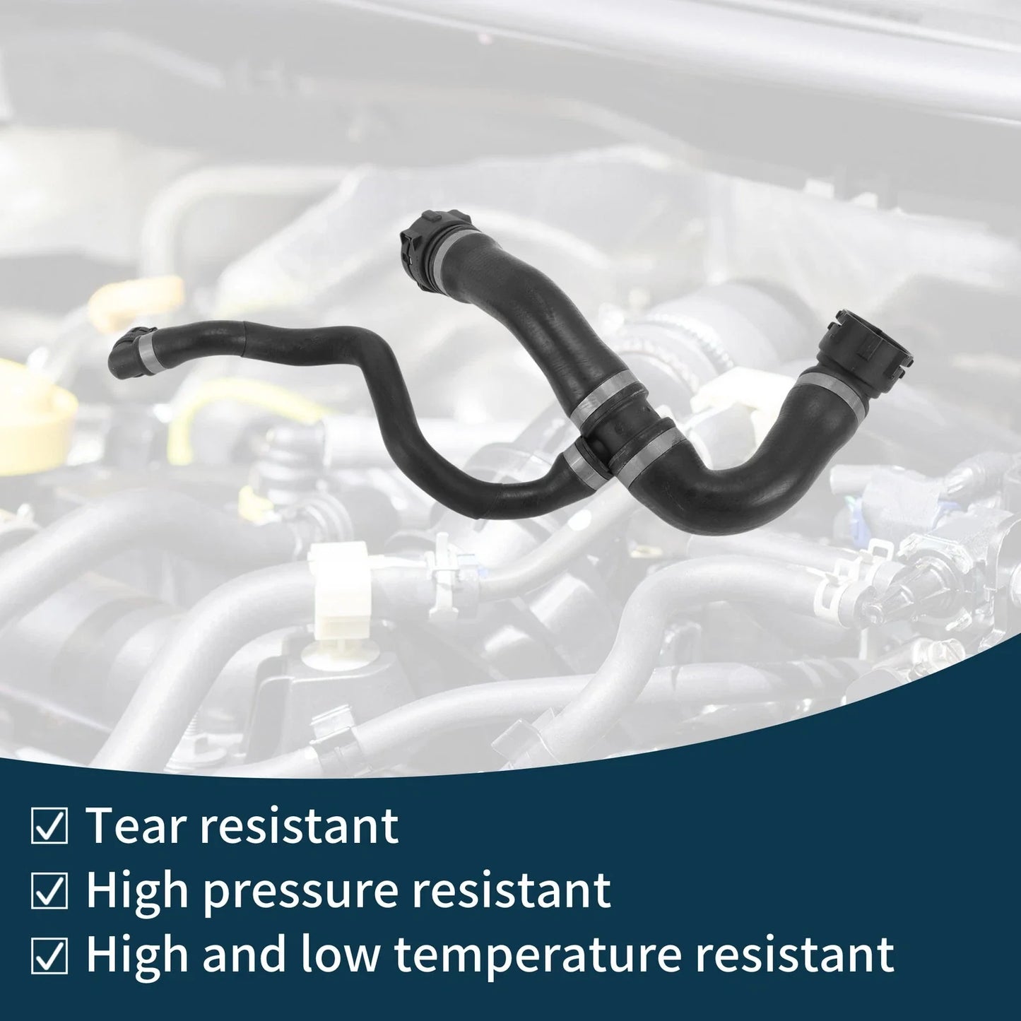 Radiator Hose Rubber Coolant Hose for BMW X1 (2012-2012)