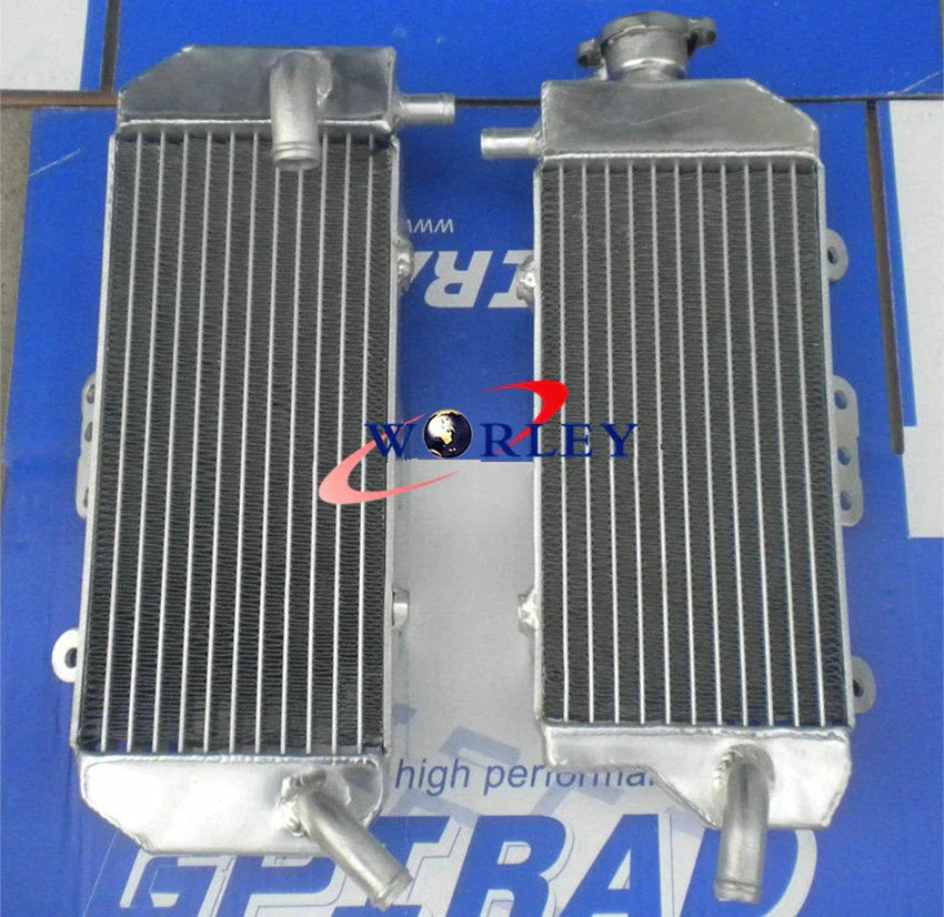 Aluminum Radiator & BLACK Hose for Yamaha WR450F (2007-2011)