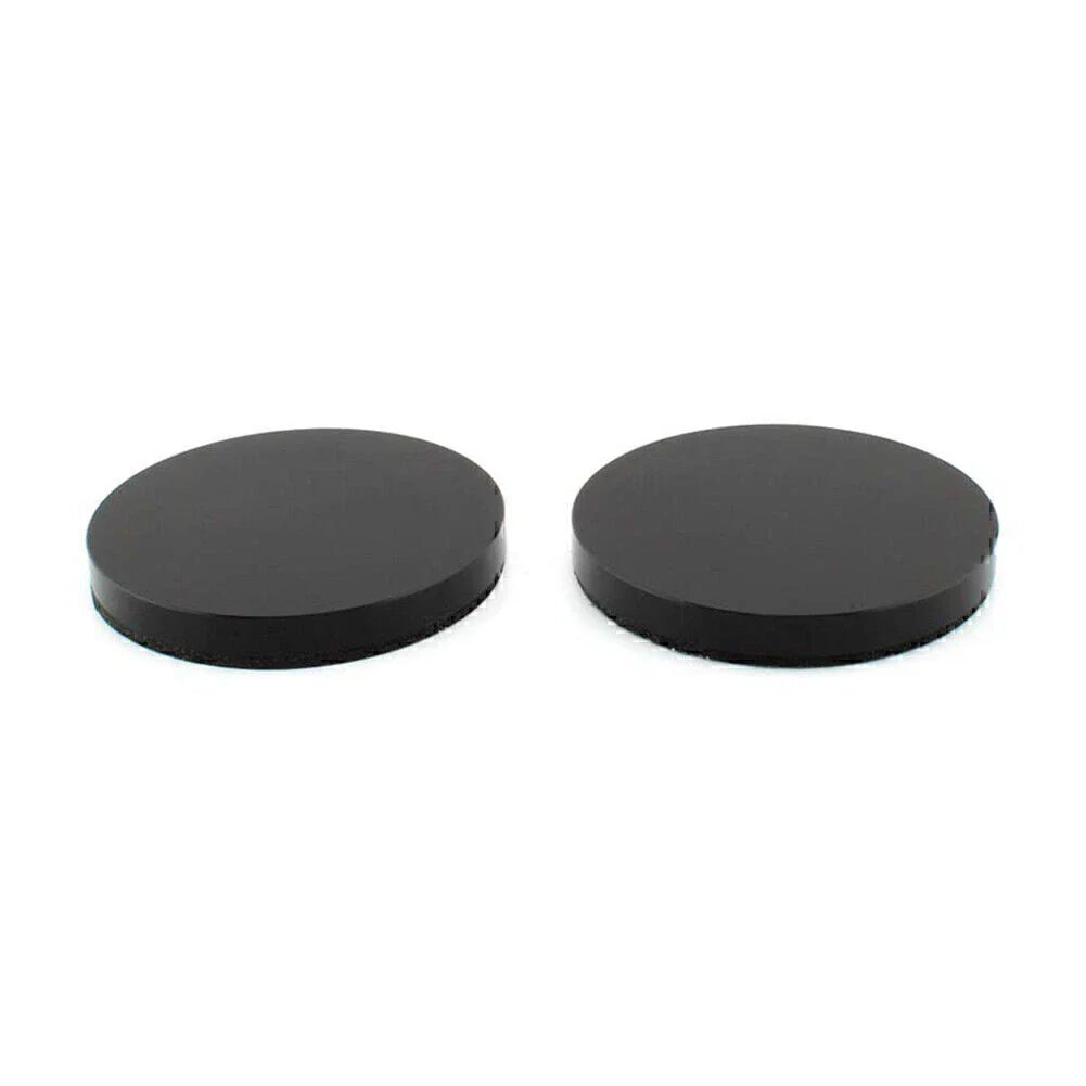 Black Handlebar Riser Top Clamp Covers for Harley Motorcycle