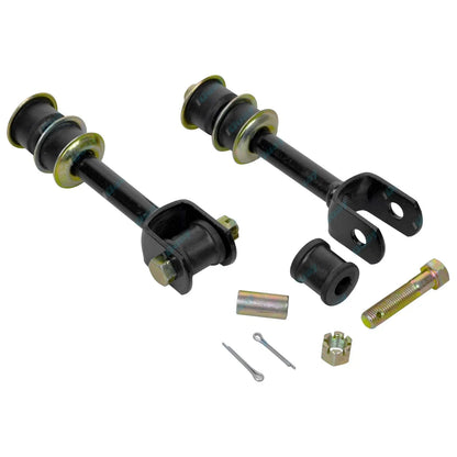 2 Rear Stabiliser Sway Bar Link Pin + Bush Kit for Landcruiser 80 + 105 Series