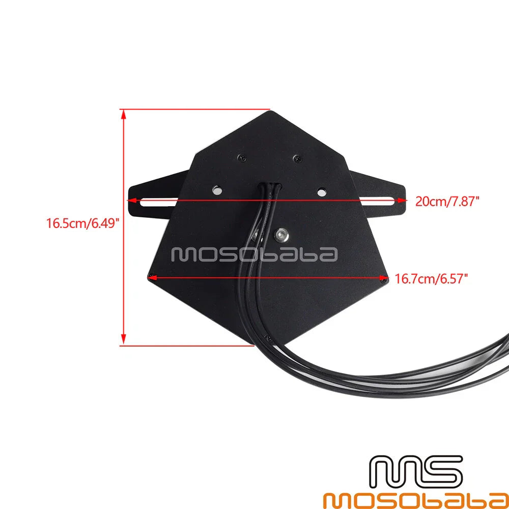 Rear Red LED Tail Light for BMW S1000RR (2020-2022) License Holder
