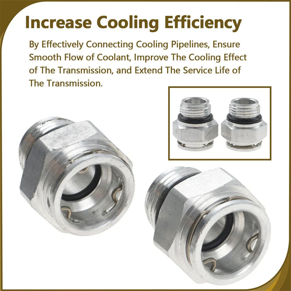 Quick-Connect Transmission Cooler Line Fittings for Dodge Chrysler Jeep