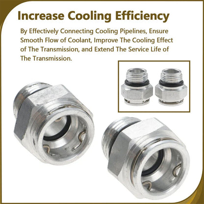 Quick-Connect Transmission Cooler Line Fittings for Dodge Chrysler Jeep