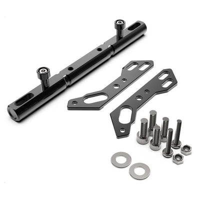 7/8" CNC Black Handlebar Balance Cross Bar Lever for Motorcycle