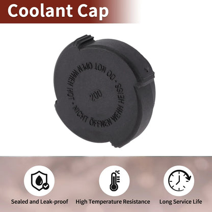 Coolant Cap for BMW 3 Series (1987-1993) Black
