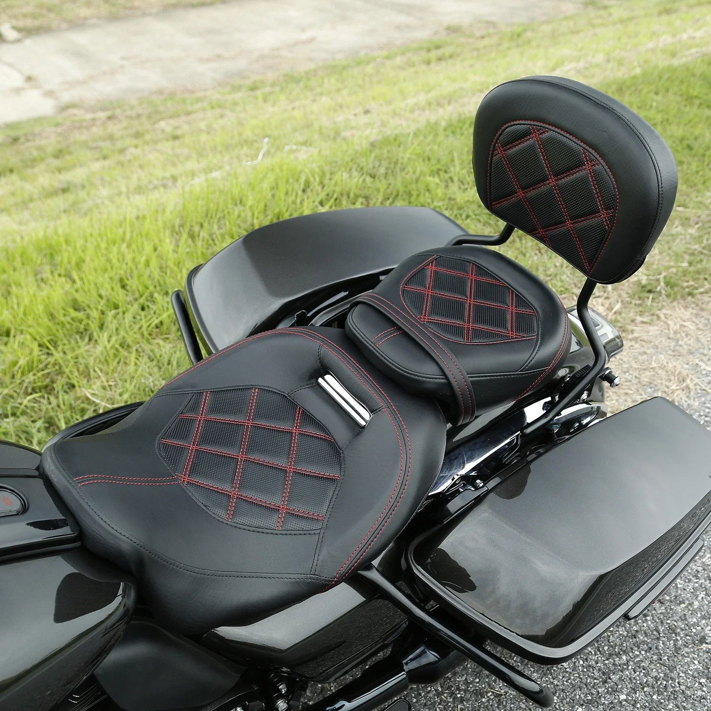 Driver & Passenger Seat Backrest for Harley Touring CVO Road Glide (2009-2023)