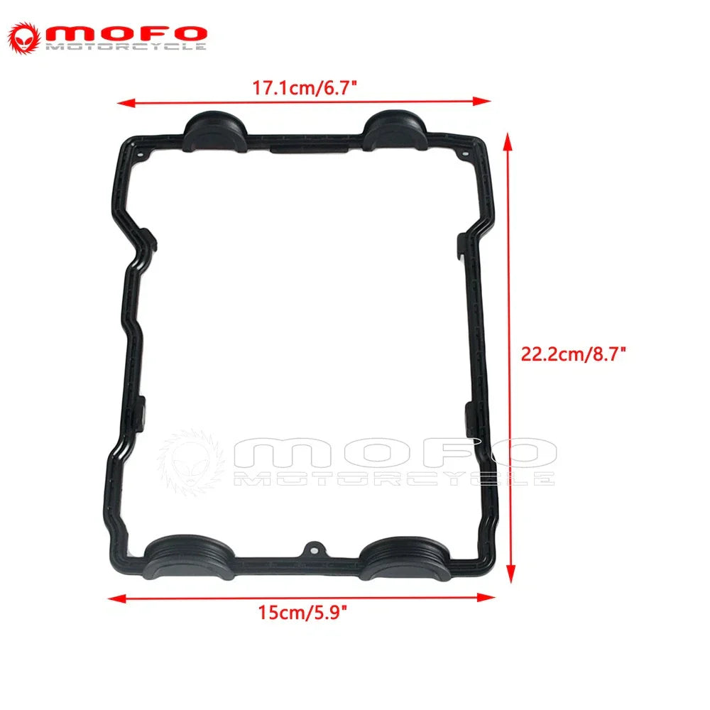 Rubber Cylinder Head Cover Gaskets for BMW F750GS F850GS F900R F900XR (2018-2023)