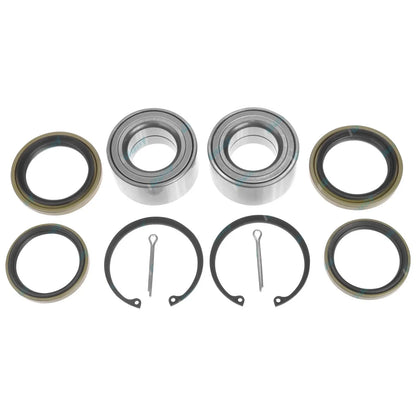Front Wheel Bearing Kits + Grease for Pulsar N16 1.6L QG16DE 1.8L QG18DE 2000~05