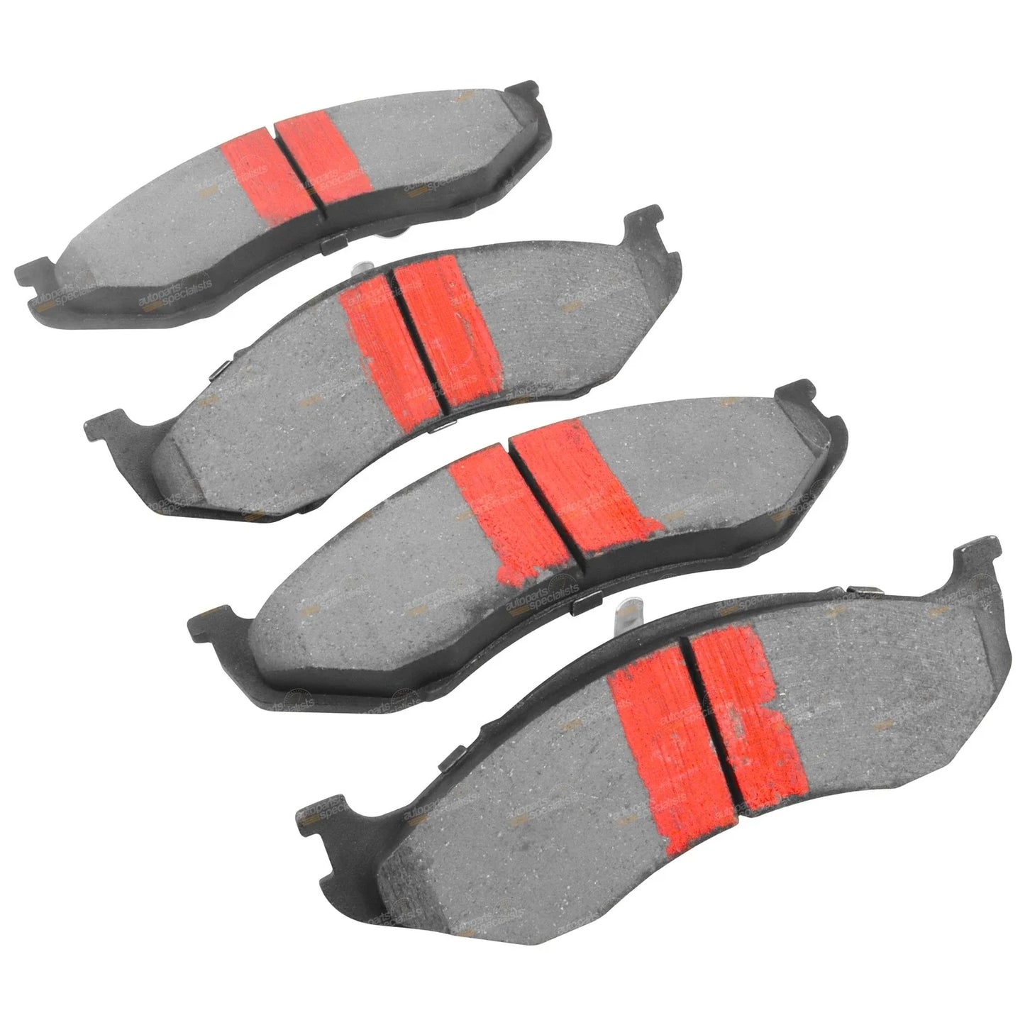 Front Disc Brake Pads for Jeep Wrangler TJ (1996-2007)
