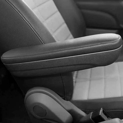 Front Seat Armrest Set  Black for Fiat 500 (2016-2019)