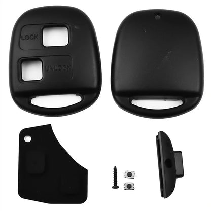 Key Button Pad Shell Case Switch for Toyota Corolla