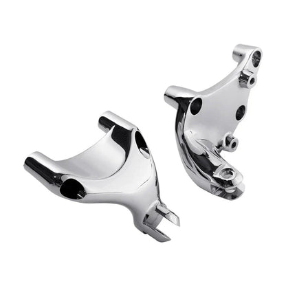 Chrome Passenger Footpegs for Harley Sportster 883 1200 (2014-2022)