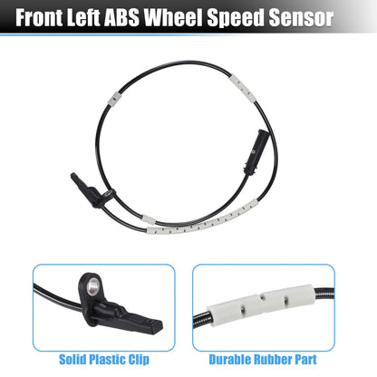 Rear Left Right Side ABS Wheel Speed Sensor for BMW 340i Base 3.0L L6