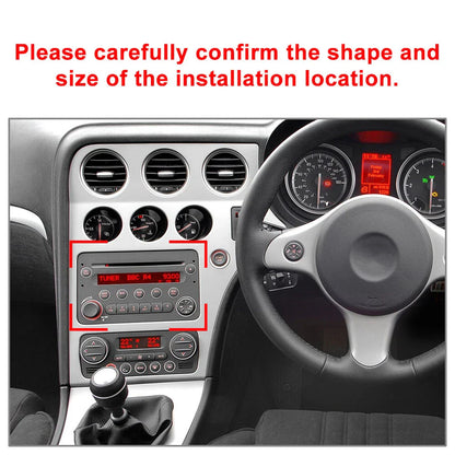 Center Console CD AC Panel Cover Trim for Alfa Romeo 159 (2006-2011)