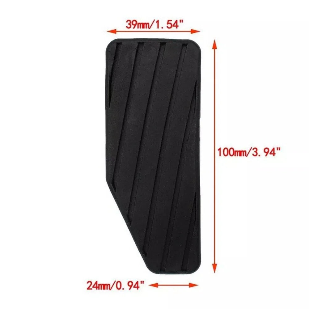 3 x Brake Clutch Accelerator Pedal Rubber Pad Covers for Daewoo Matiz (2000-2010)