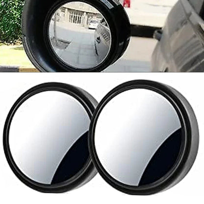 2 x NonFold Convex Circle Blind Spot Side Mirror