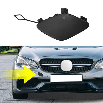 Front Bumper Tow Hook Eye Cover for Benz E-Class W212 (2010-2016)