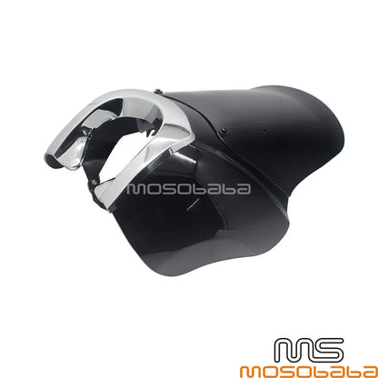 15" Windshield & Front Headlight Fairing for Harley Dyna Fat Bob FXDL (2008-2017)
