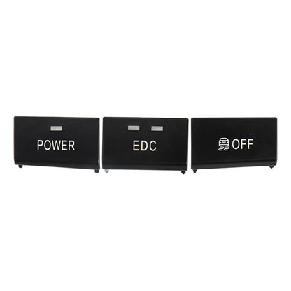 Center Console Switch Button Caps for BMW E90 E92 E93 M3 (2005-2012)