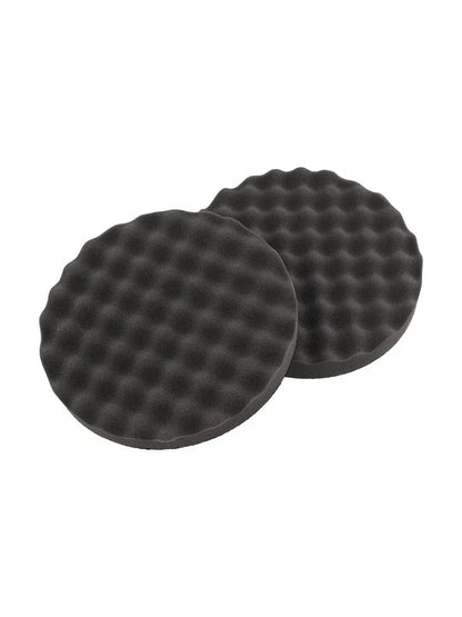 2 x Car Foam Polishing Pads 8 Inch Round Single Sided Buffing Tool