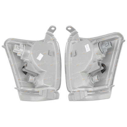 LH+RH/Pair/Clear Corner Indicator Lights for Toyota Hilux (1997–2001)