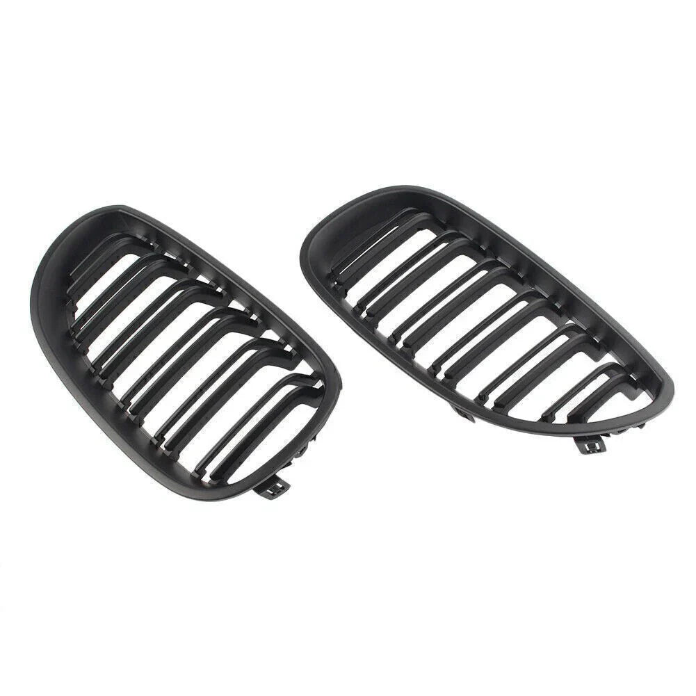Matte Black Upper Bumper Grill Mesh Grille for BMW E60 E61 M5 2004-2009