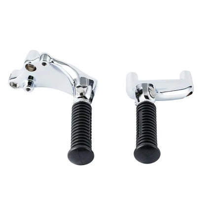 Chrome Passenger Footpeg Pedals for Harley Sportster Iron 883 1200 48 (2014-2022)