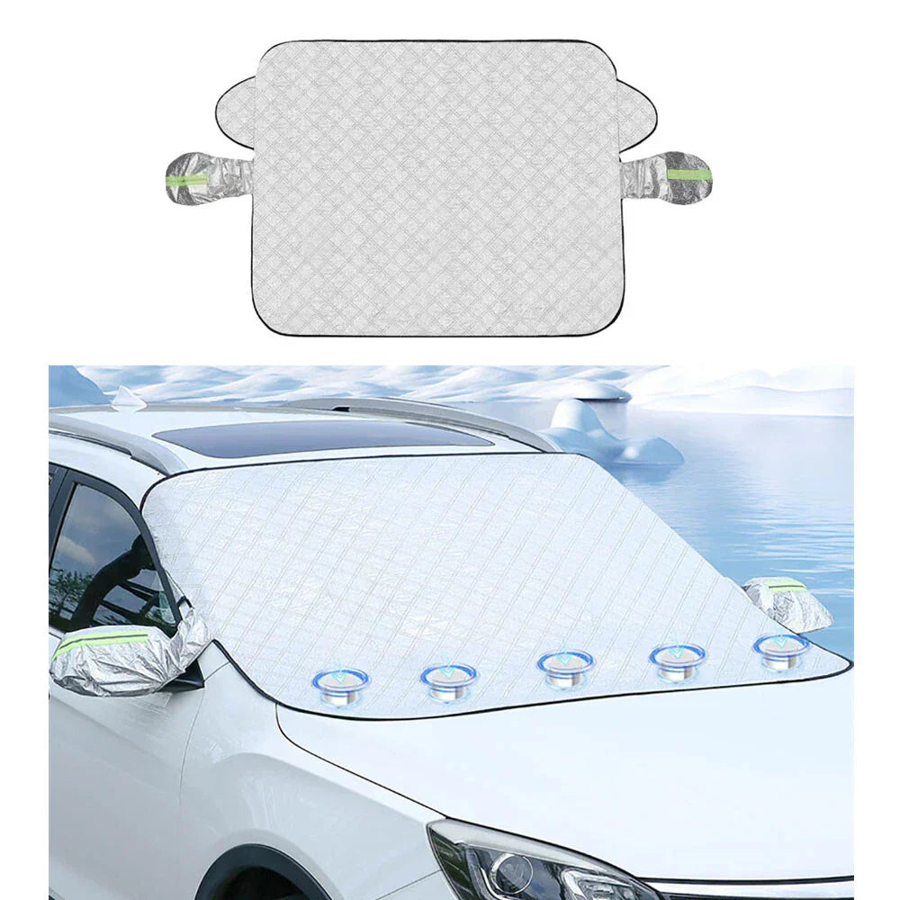 Magnetic Windshield Cover & Side Mirror Covers for Car - Winter Protection
