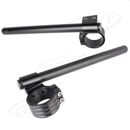 31mm Clip On Handle Bar Fork Tubes for Motorcycle - Universal Black