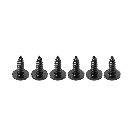 6 x Black Titanium M5x15mm Torx Head Self Tapping Screws for Fastening