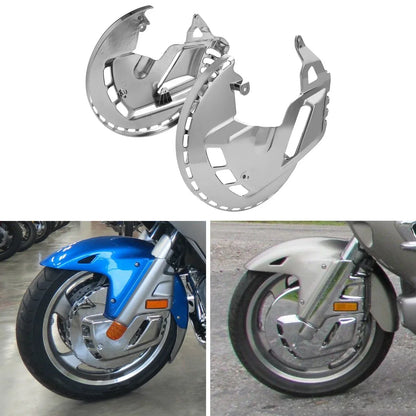 Brake Disc Covers LED Ring Blue Fire for Honda Gold Wing 1800 (2001 - 2017)