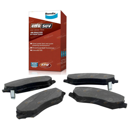 4WD Front Disc Brake Pad Set for Dodge Journey 2.0L 2.7L (2008-2012)