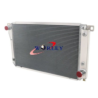 3 Row Aluminum Radiator & Fans for 1984-1996 Ford Falcon Ute XG XH