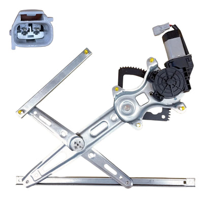 Front Left Window Regulator W/ Motor 2 Pins for Hyundai i20 (2008–2014)