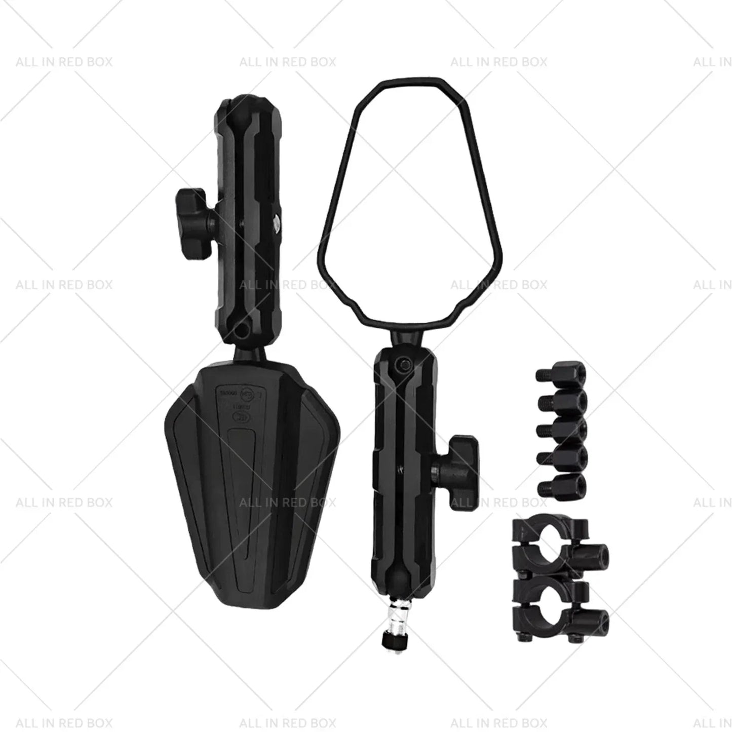 7/8" Handlebar Mount ATV Adventure Mirrors for Honda CRF300L 250L (2021-2023)