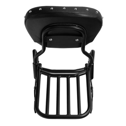 Passenger Sissy Bar Backrest Luggage Rack for Indian Springfield Chieftain