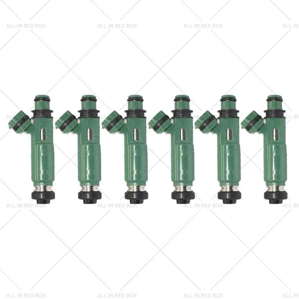 6PCS Fuel Injectors for Toyota Land Cruiser FZJ78 79 80 105 4.5L 1FZ-FE