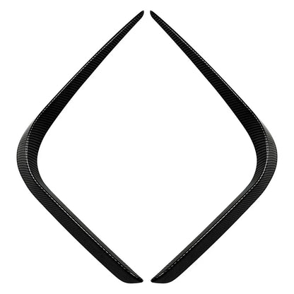 Carbon Black Front Bumper Side Vent Cover Trim for BMW X5 G05 (2019-2022)
