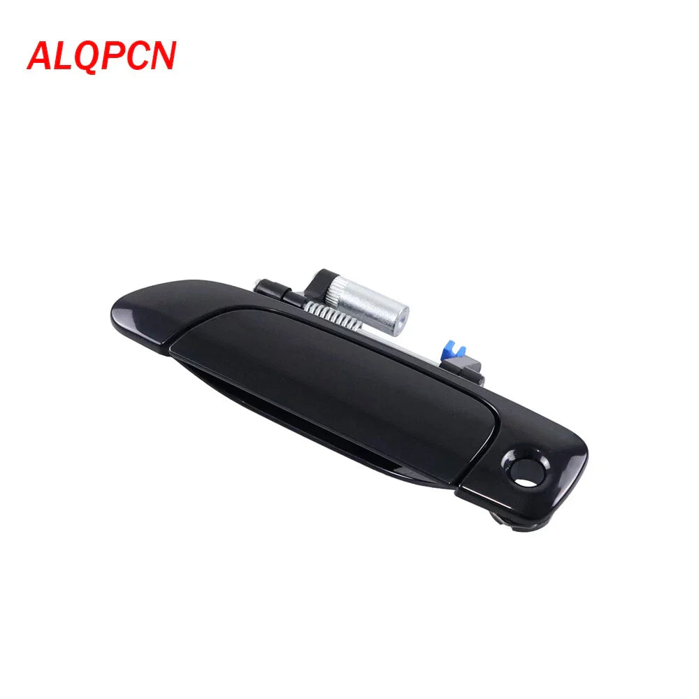 LH Front Outside Door Handle Smooth Black for Honda Civic Sedan (2001-2005)
