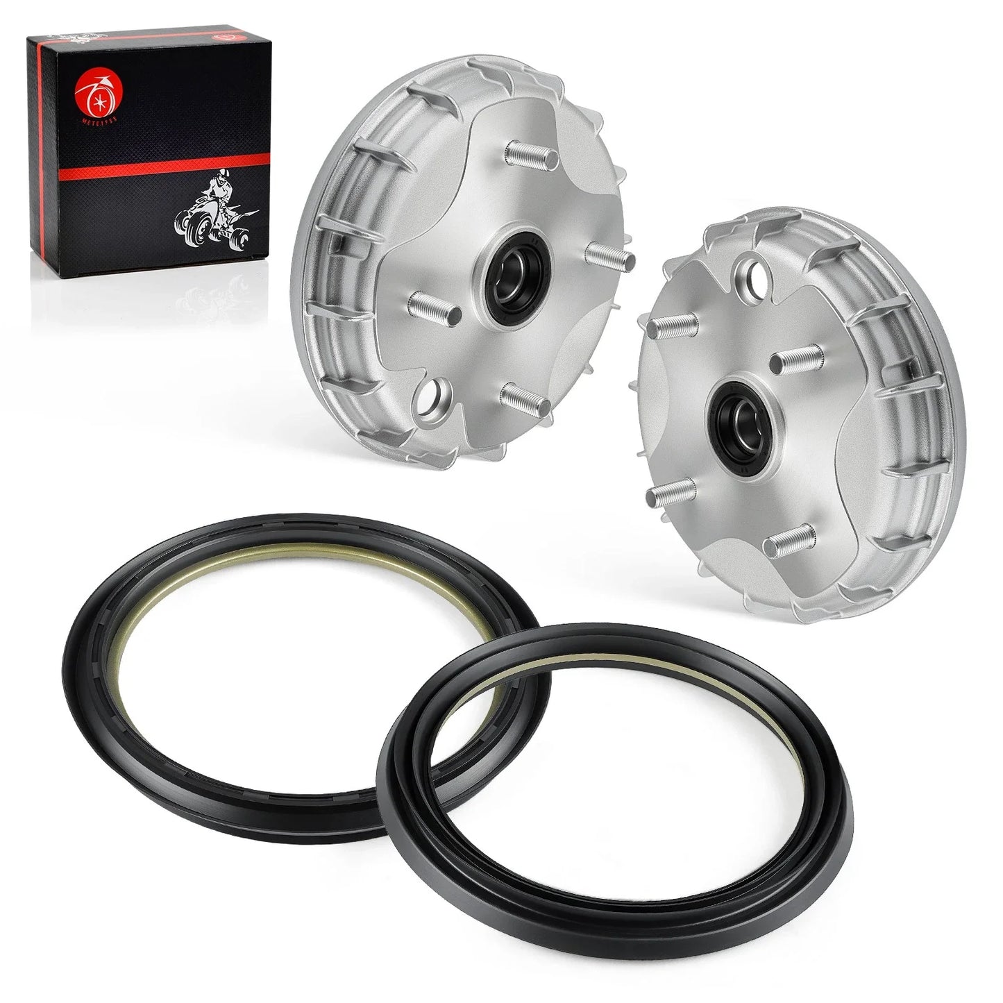 Front Brake Drum & Seal 2x4 for Honda Rancher 350 TM/TE (2000–2006)