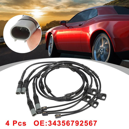 4 x Front Brake Pad Electronic Wear Sensor for BMW X5 (2011-2016)