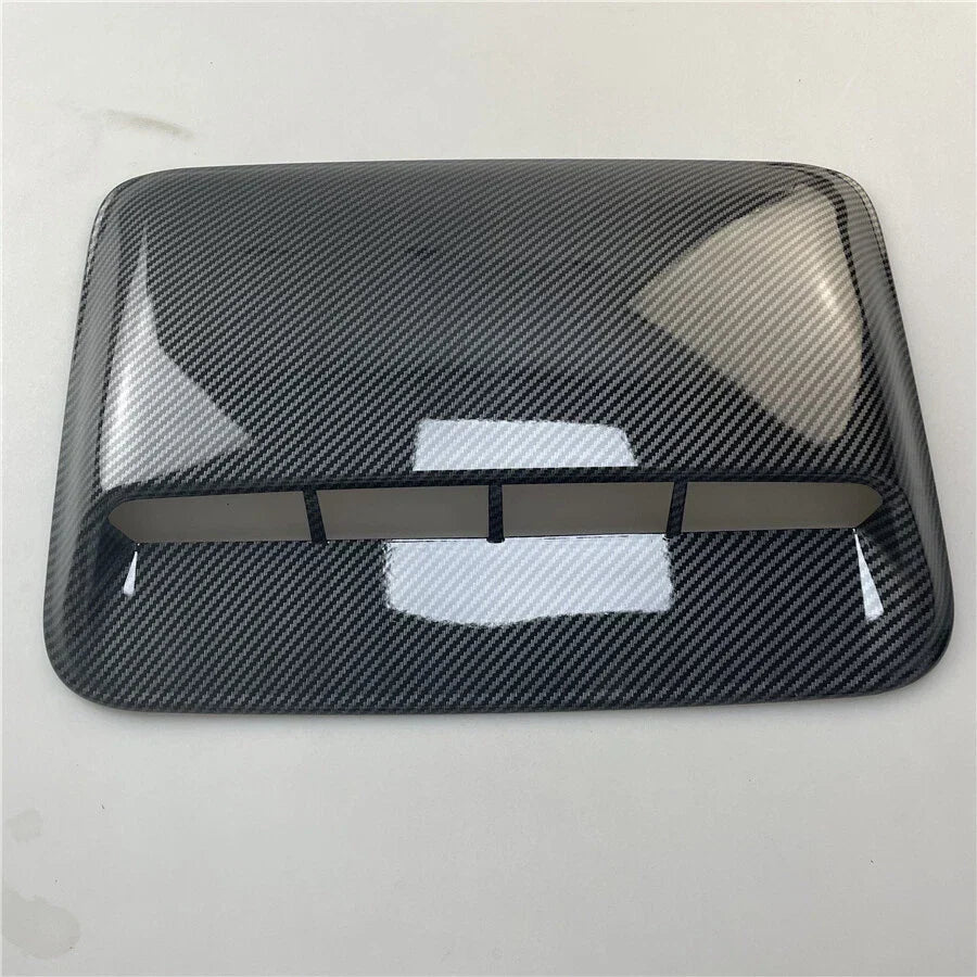 Hood Scoop Vent Bonnet Cover for Universal Car - Glossy Black