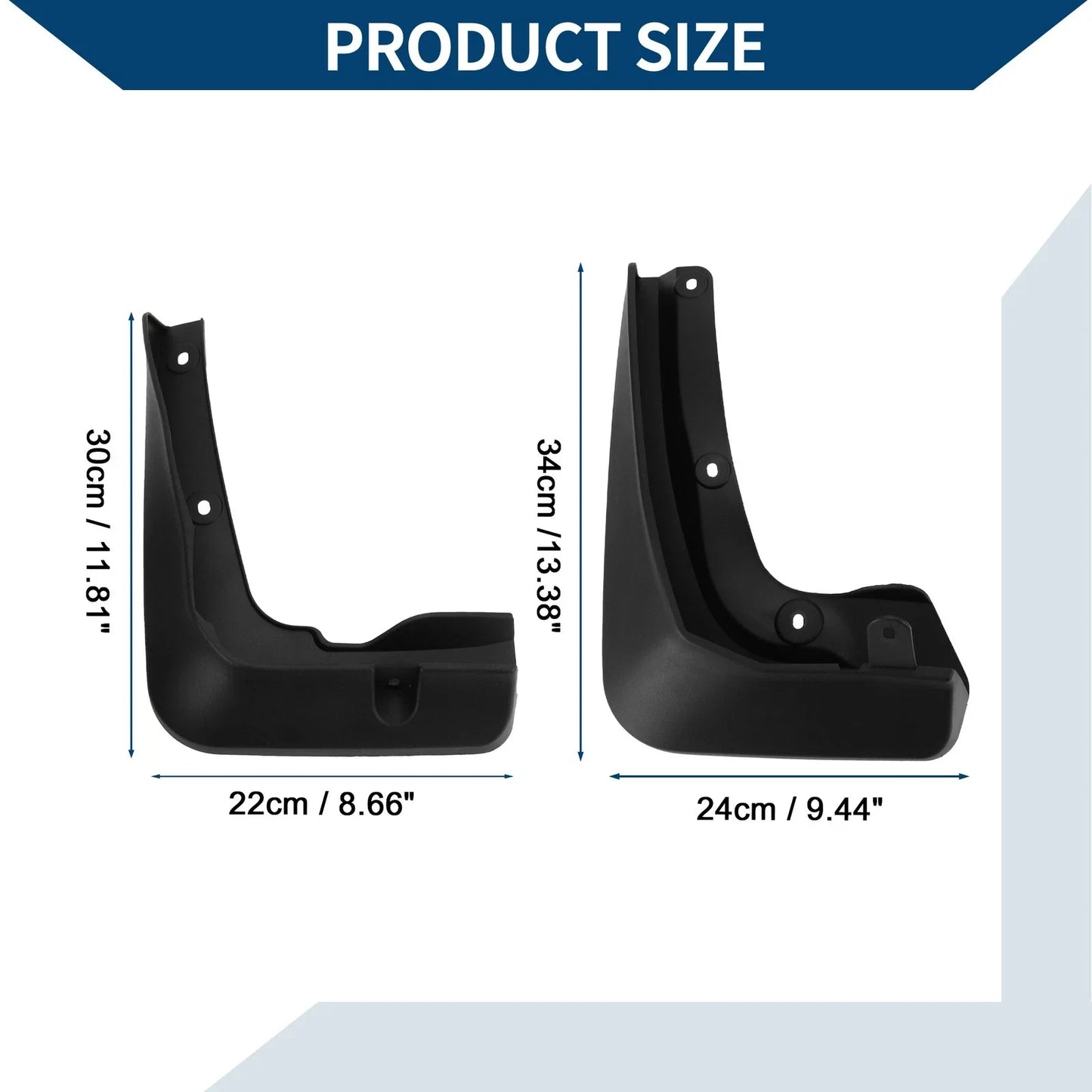 Mud Flaps Splash Guards for BMW 7 Series M Sports (2023-2024)