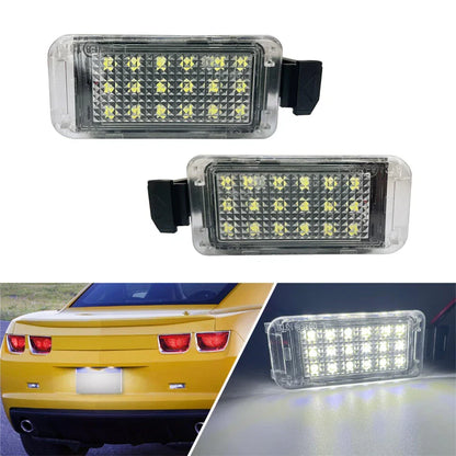 White LED License Plate Light for 10-13 Chevy Camaro (2010-2013)