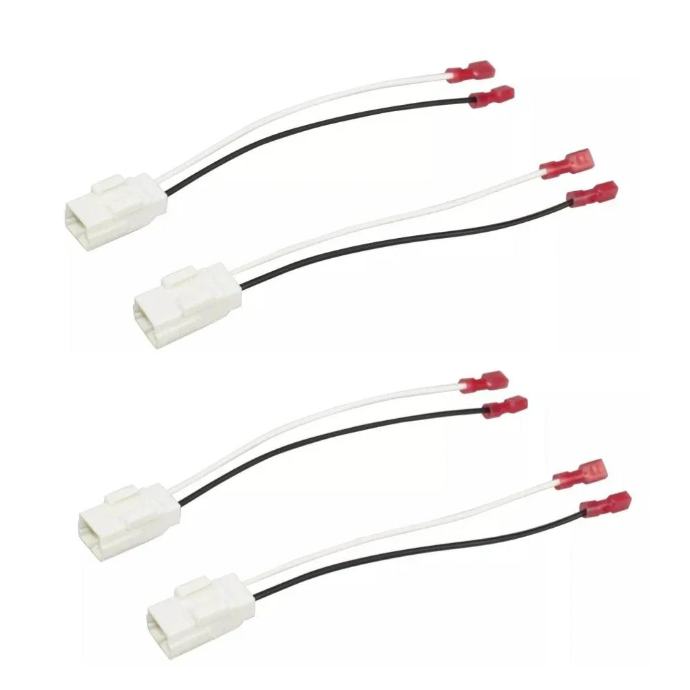 4 Pcs Car Speaker Wiring Harness for Chrysler Dodge Durango Jeep Cherokee (2000-2004)