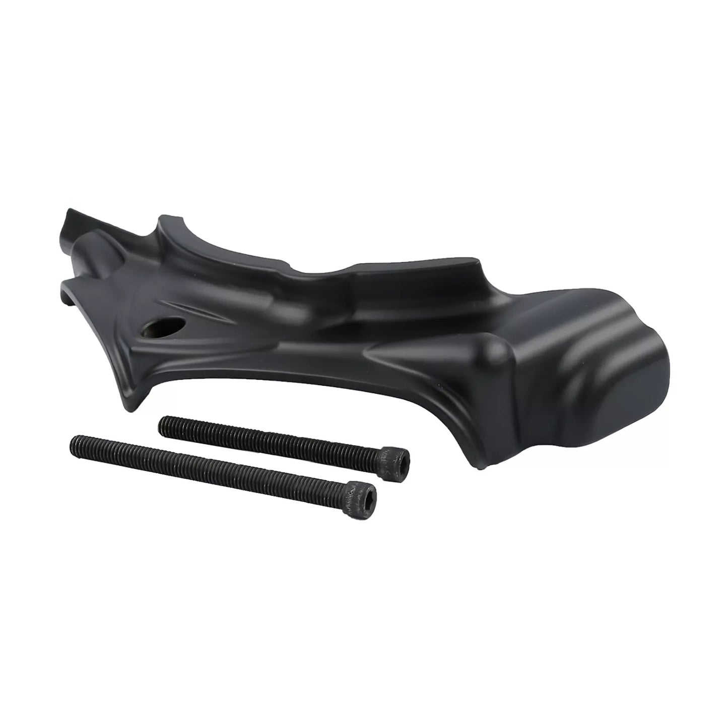 Black Cylinder Base Side Cover for Harley Touring, Dyna (2006-2016)