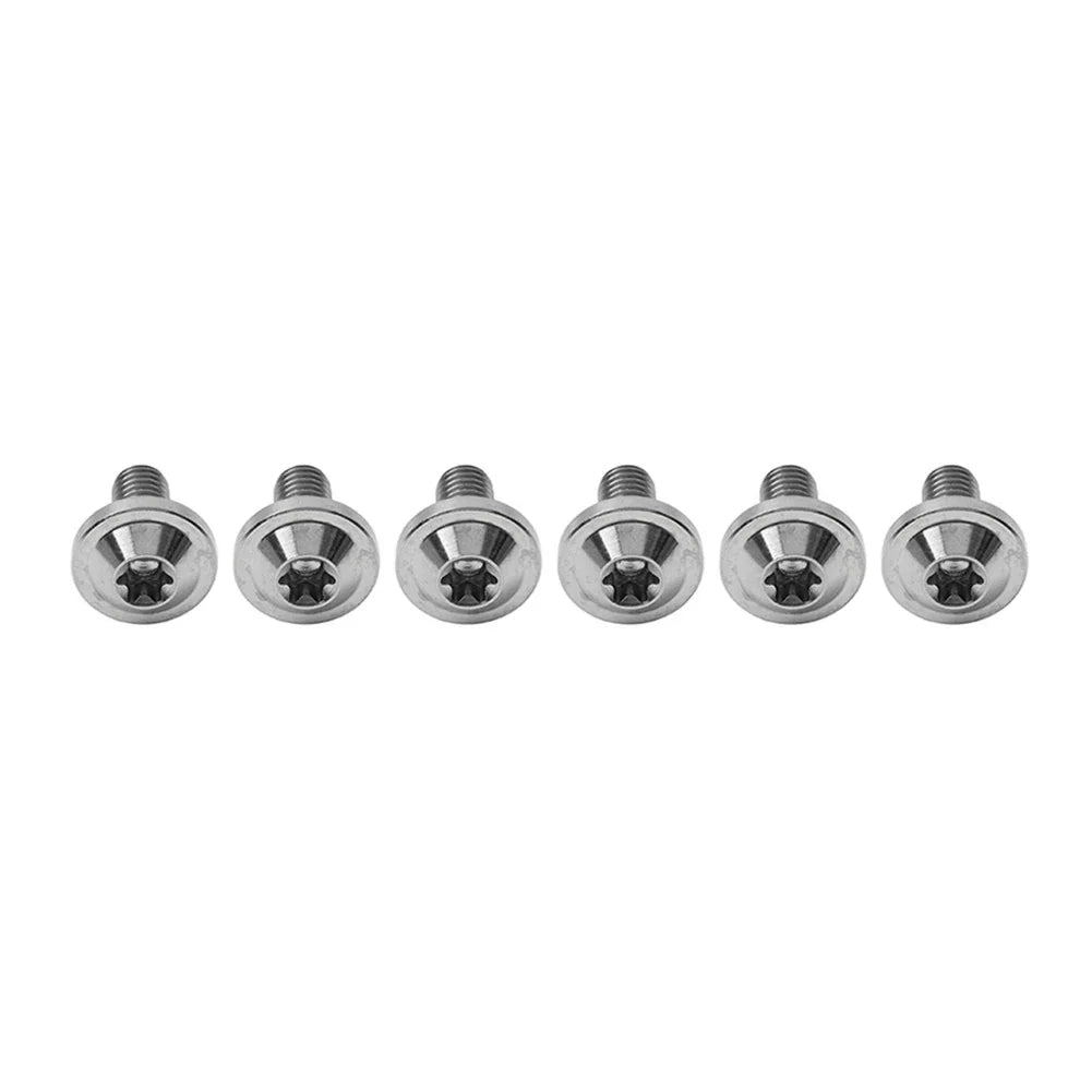 6 x M5x25mm Titanium Alloy Torx Head Bolts for Bike Motorcycle