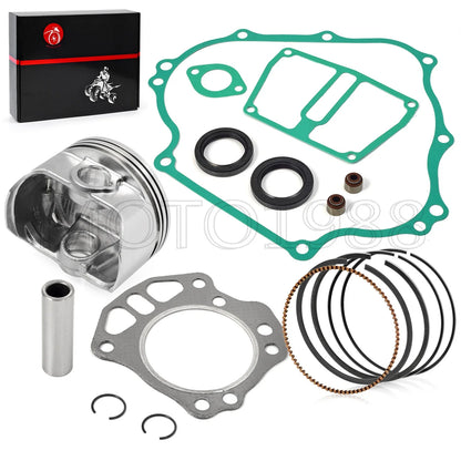ENGINE REBUILD PISTON KIT RINGS GASKET SEAL for KAWASAKI MULE