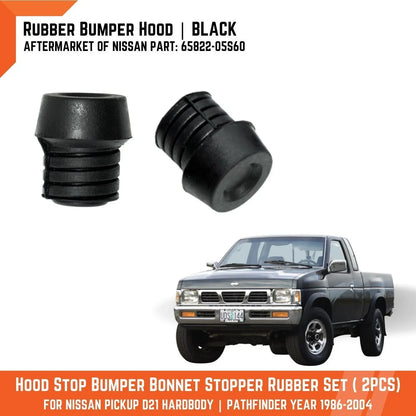 Hood Stopper Bumper Cushion for Nissan Navara D21 (1986-1997)